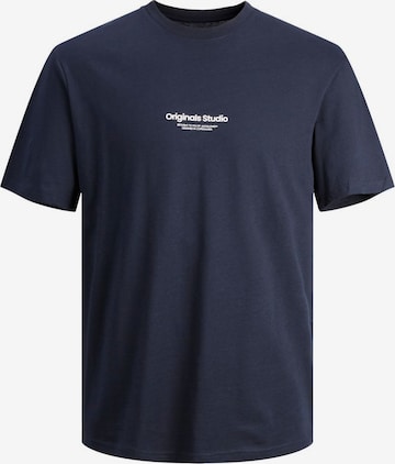 T-Shirt 'JORVesterbro' JACK & JONES en bleu : devant