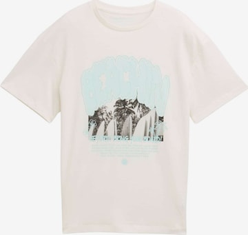 TOM TAILOR Shirt in White: front