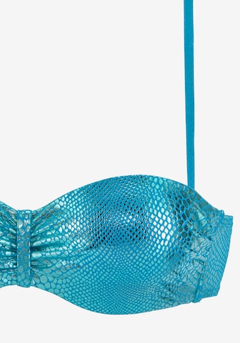 JETTE - Bandeau Bikini en azul