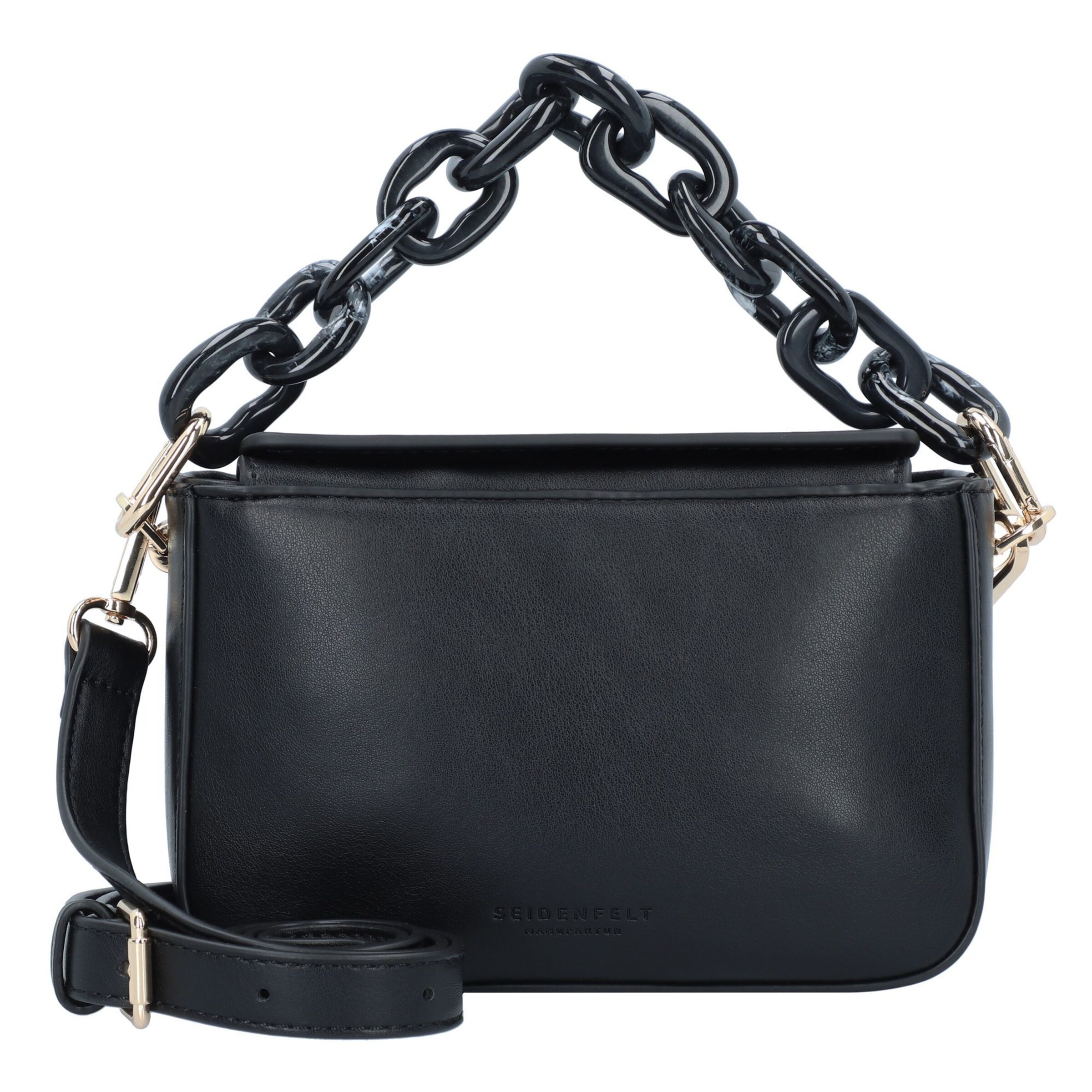 Seidenfelt Handbag 'Herrvik' in Black: front