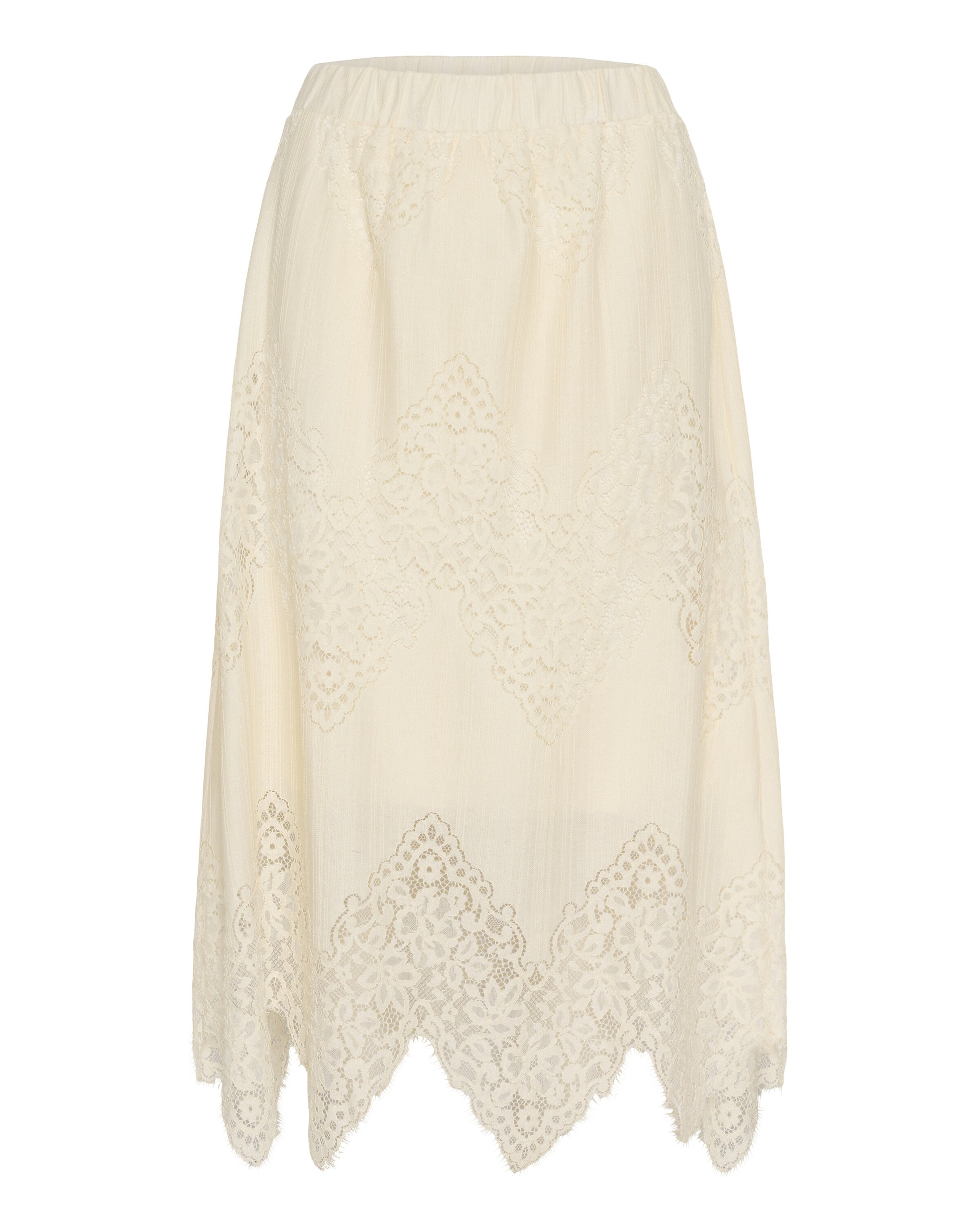 SOAKED IN LUXURY Nederdel 'SLBriar' i beige: forside