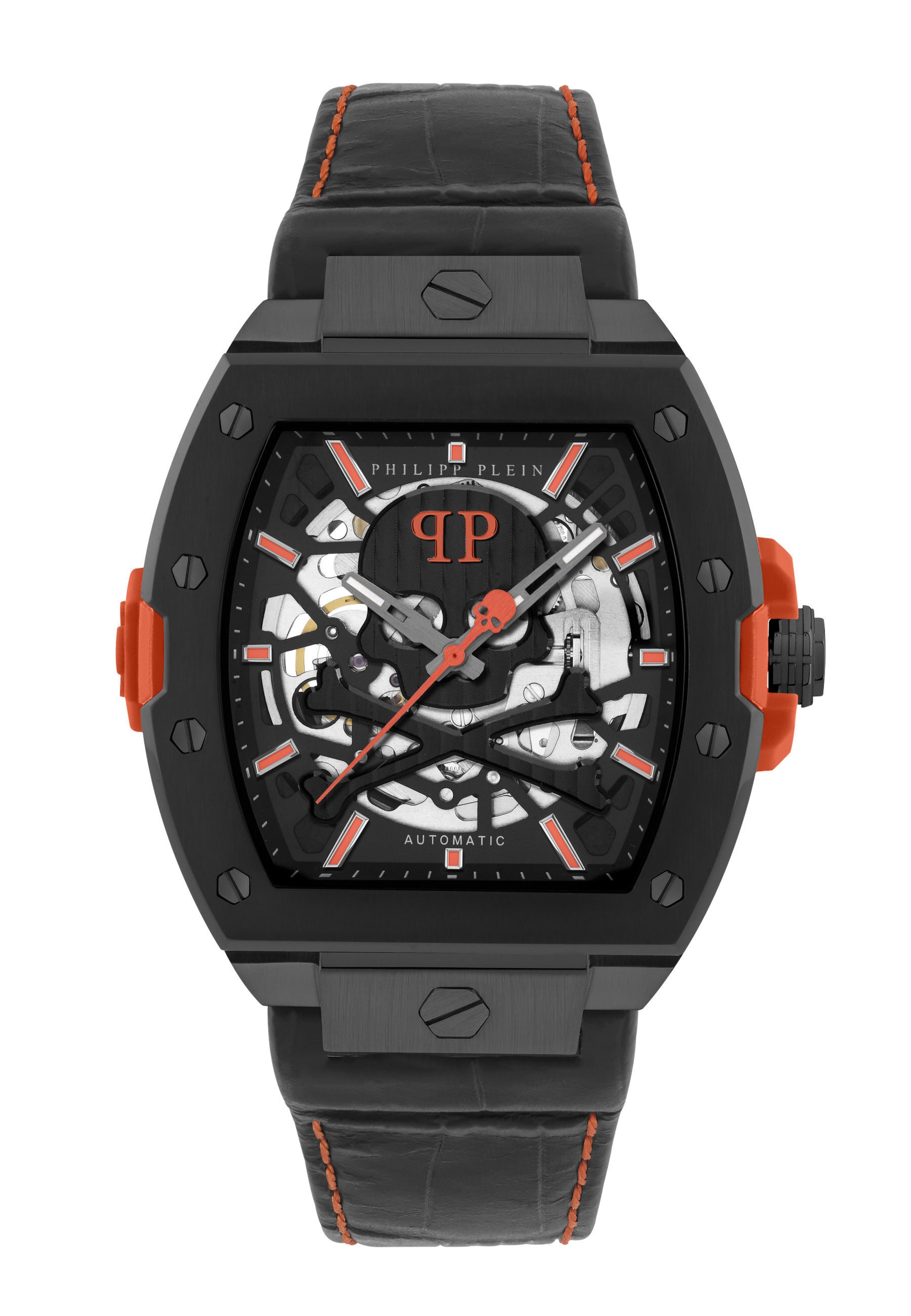 Montre à affichage analogique Philipp Plein Watches en noir : devant