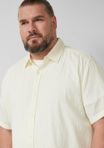 s.Oliver Regular fit Overhemd in Beige