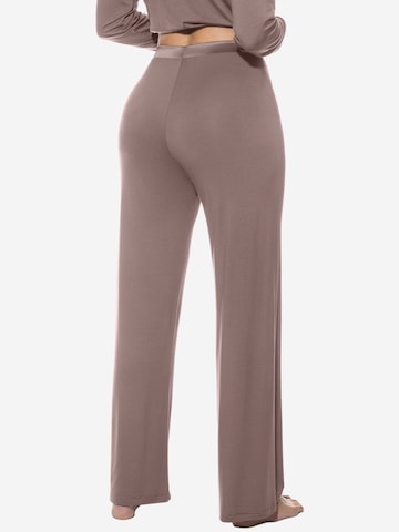 Pantalon de pyjama 'Pure Chic' Mey en marron