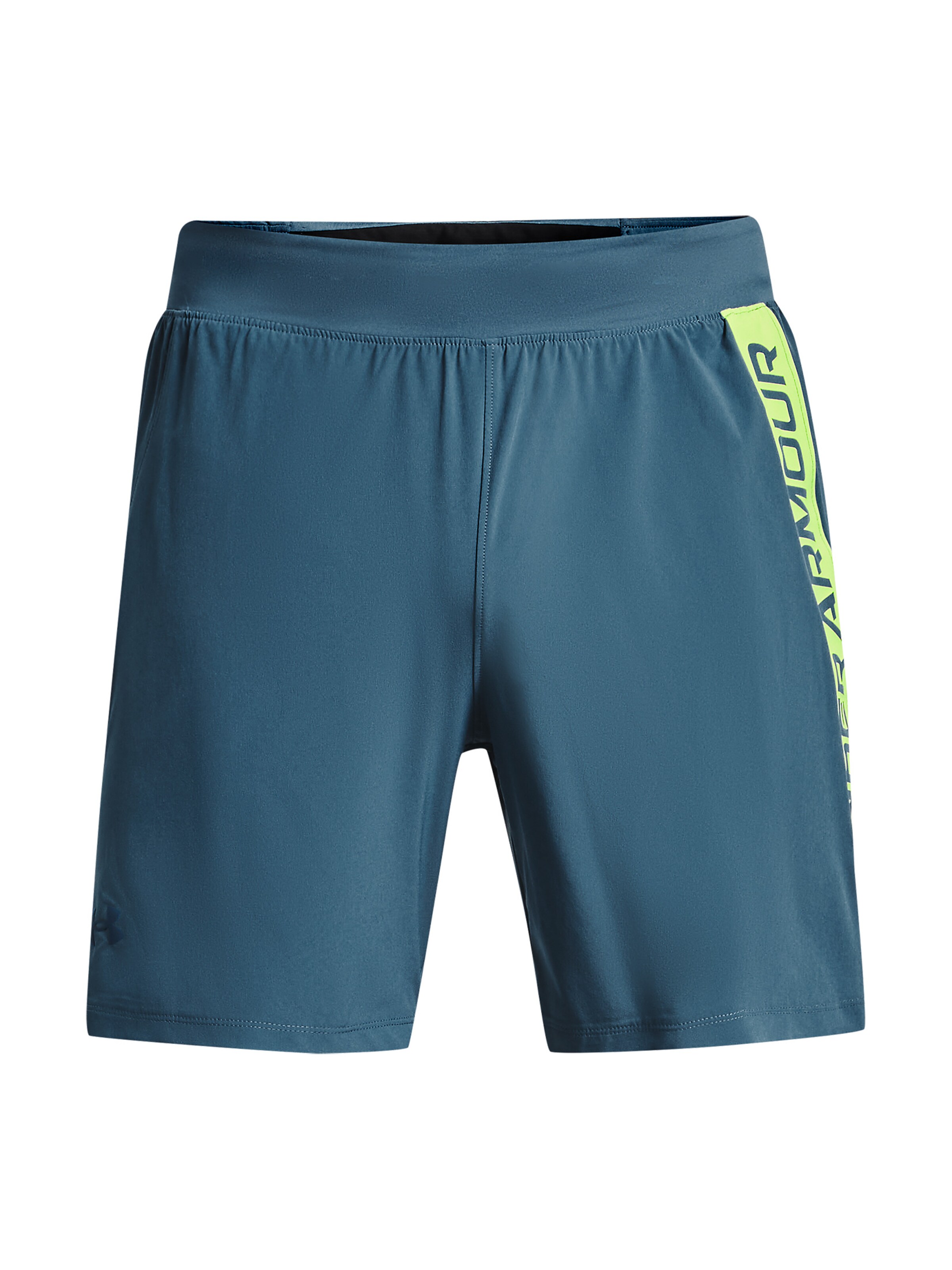 UNDER ARMOUR Regular Workout Pants 'Launch Elite 7' in Blue: front