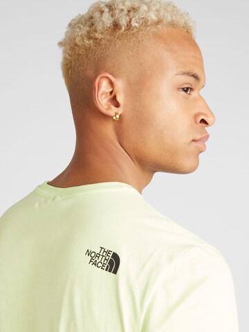 T-Shirt THE NORTH FACE en vert