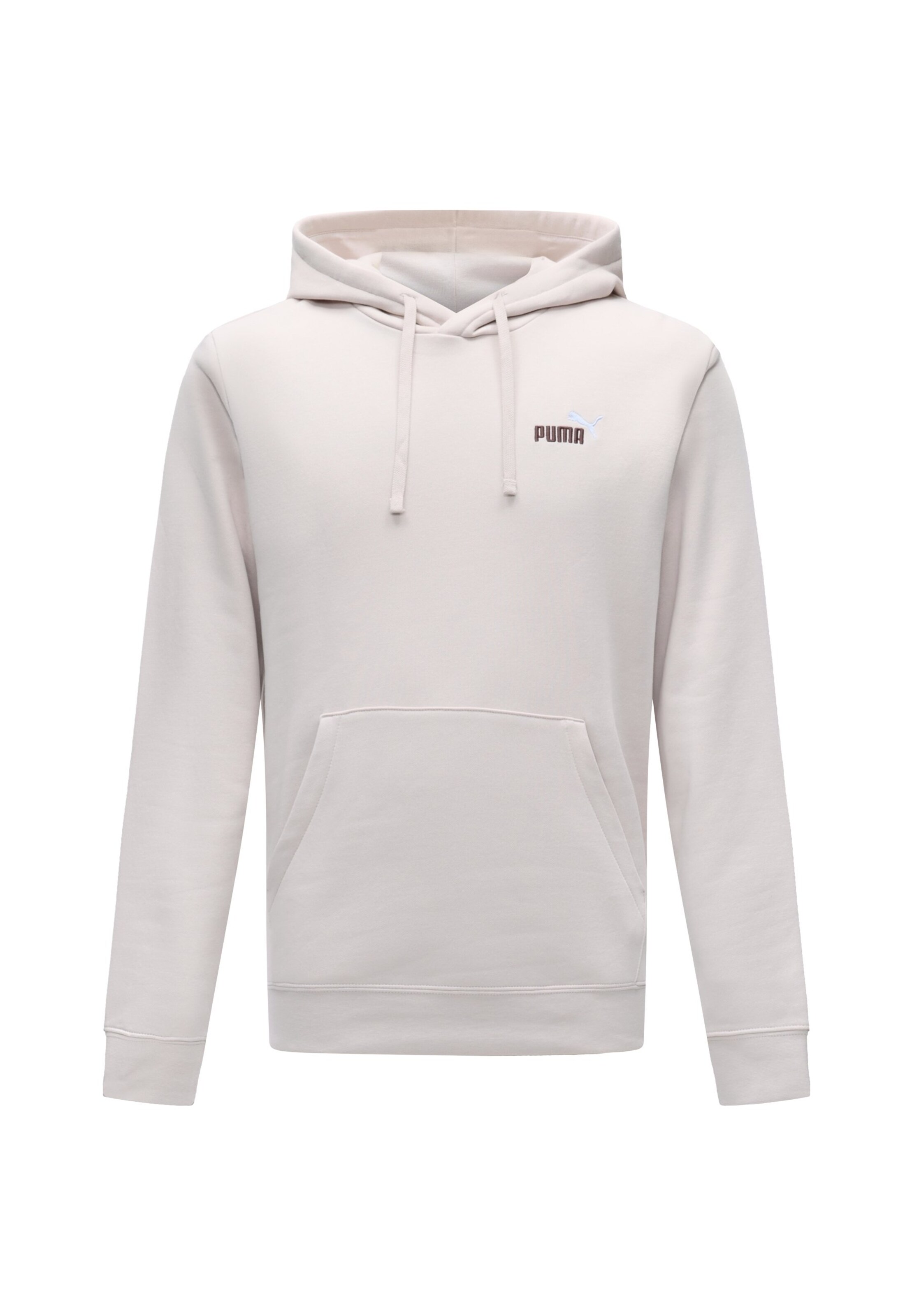 PUMA Спортивный свитшот 'Ess No.1' в Серебристый: спереди
