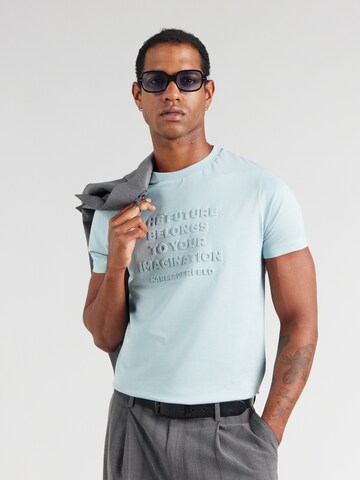 Karl Lagerfeld Bluser & t-shirts i blå: forside