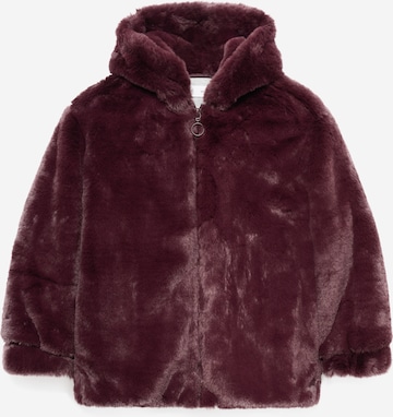 MANGO KIDS Pitkä takki 'Bolita' värissä punainen: etupuoli