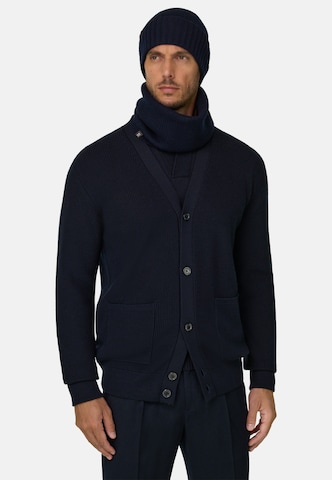Boggi Milano Gebreid vest in Blauw: voorkant