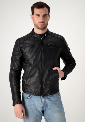 URBAN 5884® Lederjacke 'Mason' in Schwarz: predná strana