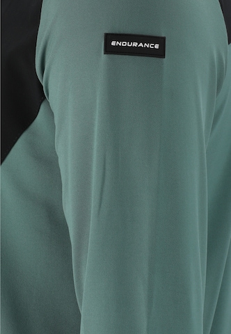 ENDURANCE Athletic Sweatshirt 'Breger' in Green