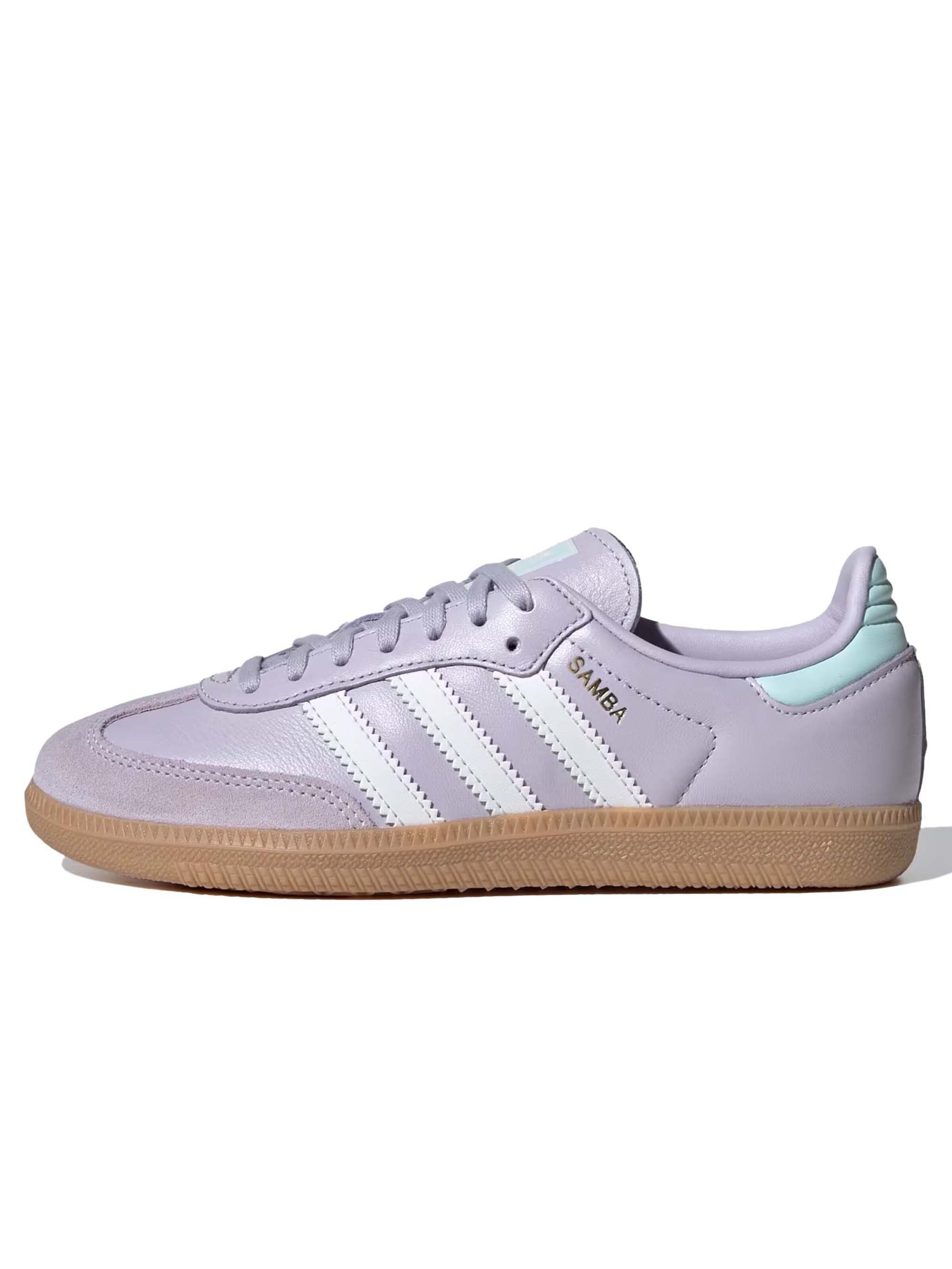 ADIDAS ORIGINALS Trainers 'Samba' in Purple: front