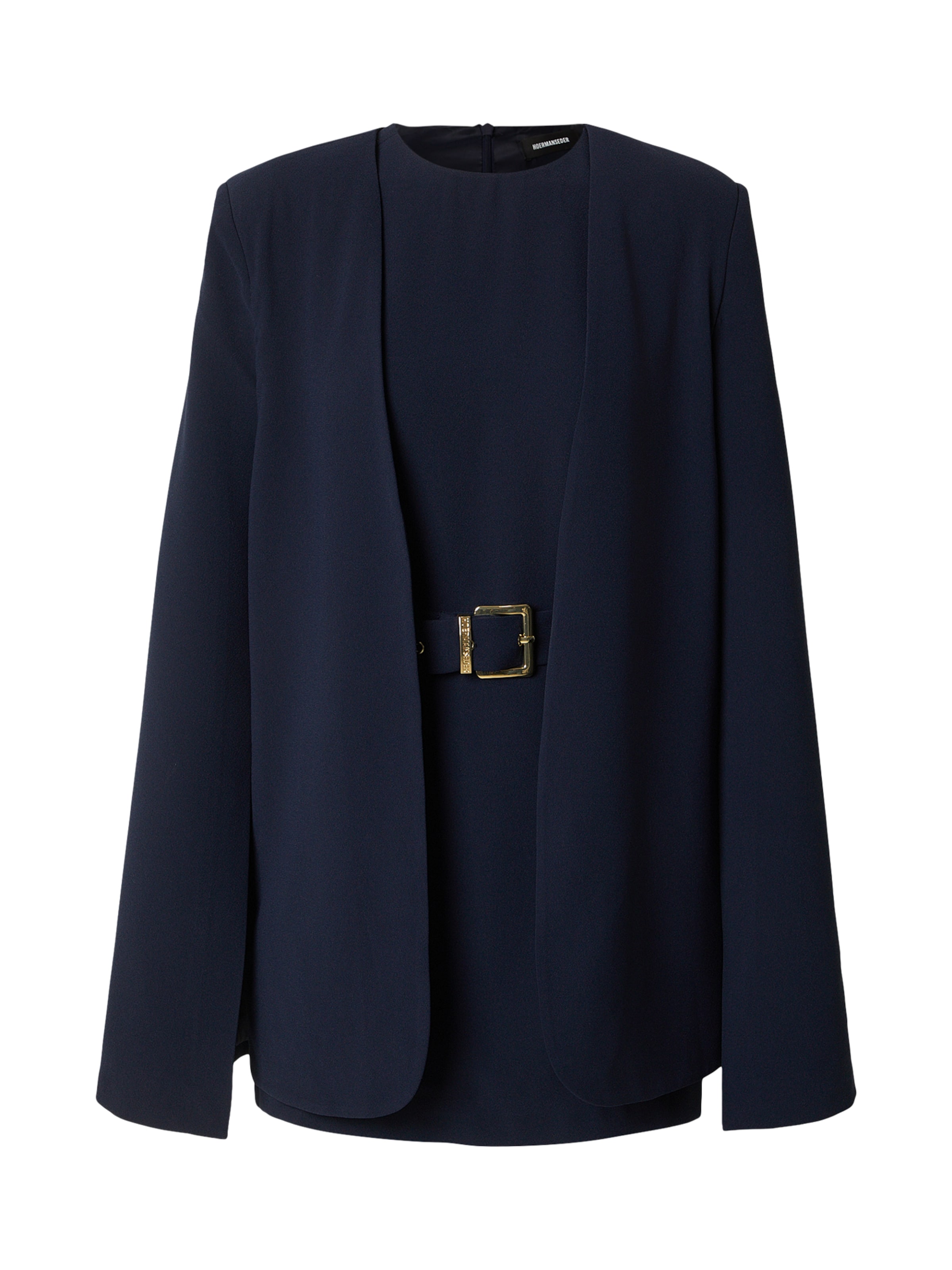 Hoermanseder - Vestido en azul: frente