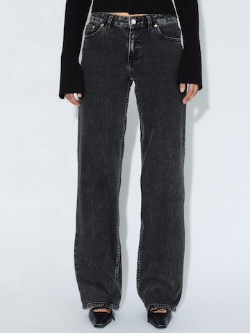Dr. Denim Regular Jeans 'Addy Mid Straight' in Black
