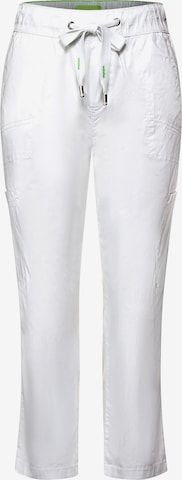 Regular Pantalon STREET ONE en blanc : devant