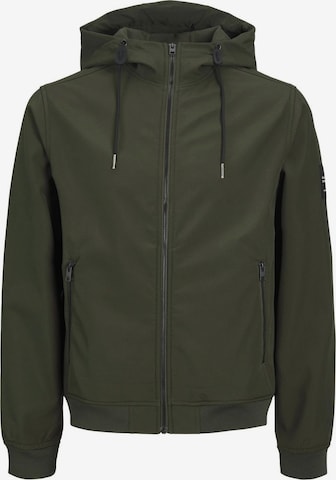 Veste mi-saison JACK & JONES en vert : devant