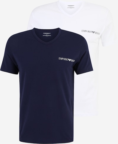 Emporio Armani T-Shirt in navy / schwarz / weiß, Produktansicht