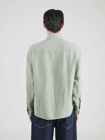Abercrombie & Fitch Regular fit Skjorta 'FEB4' i grön