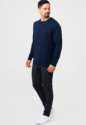 INDICODE JEANS Pullover 'Benjamin' in Blau