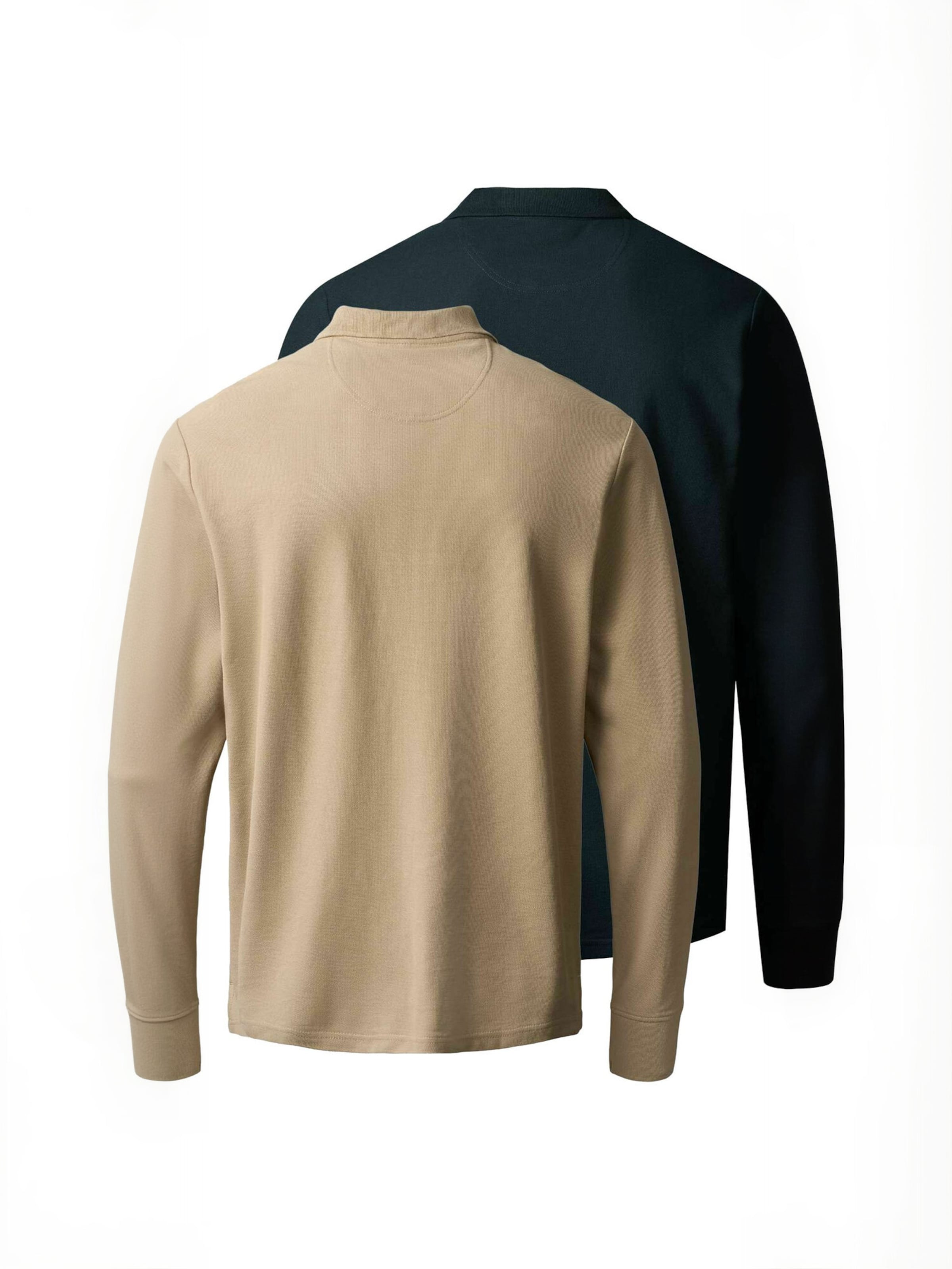 MCS Regular Fit Polo shirt ' MCRockwall ' in Silber: Rückseite