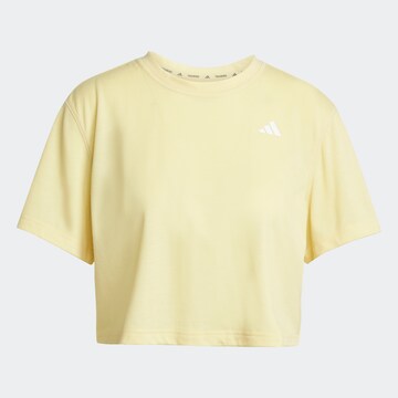 Maglia funzionale 'TE MIN' di ADIDAS PERFORMANCE in giallo: frontale