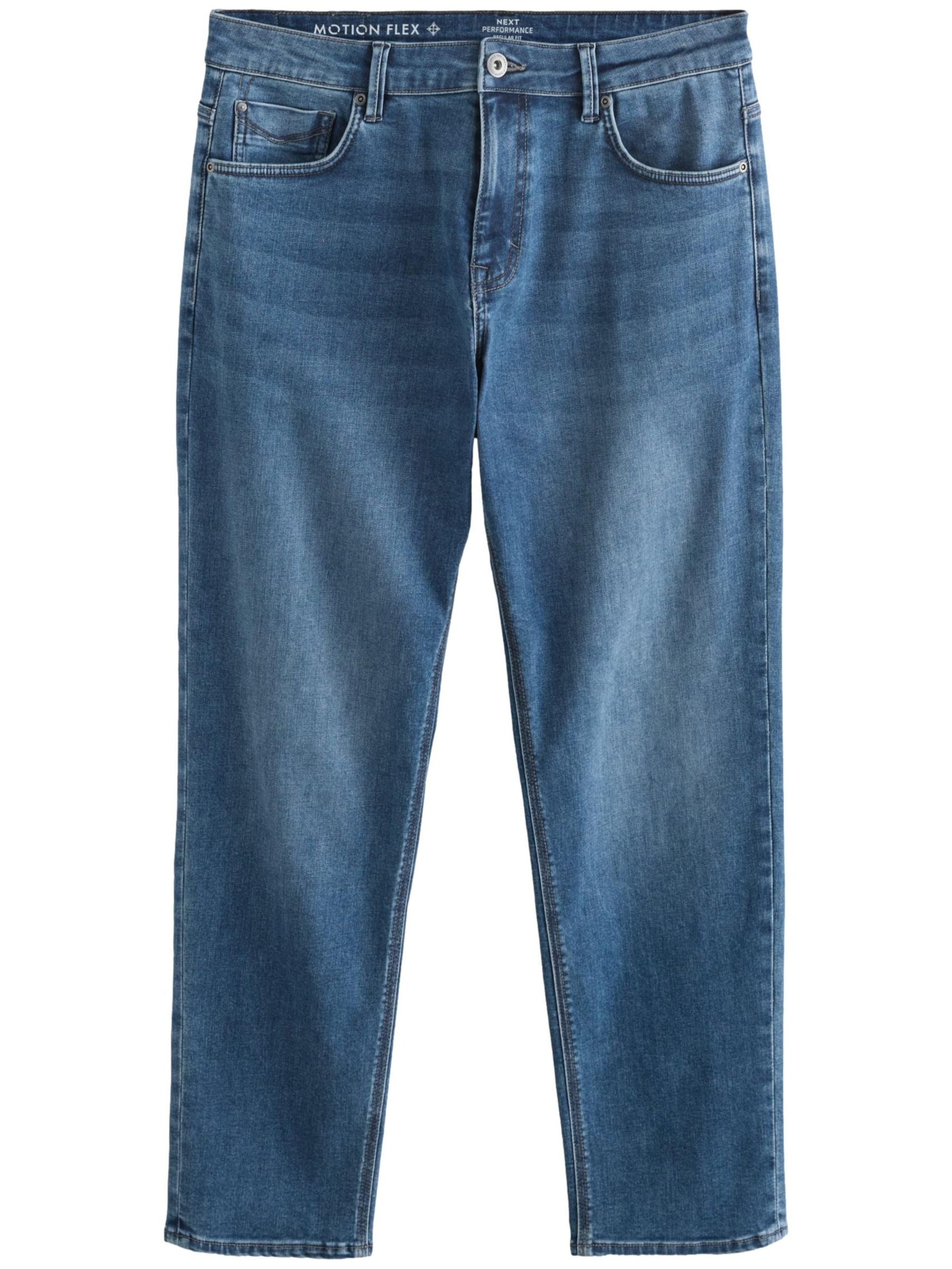 Jeans Next pe albastru denim, Vizualizare produs