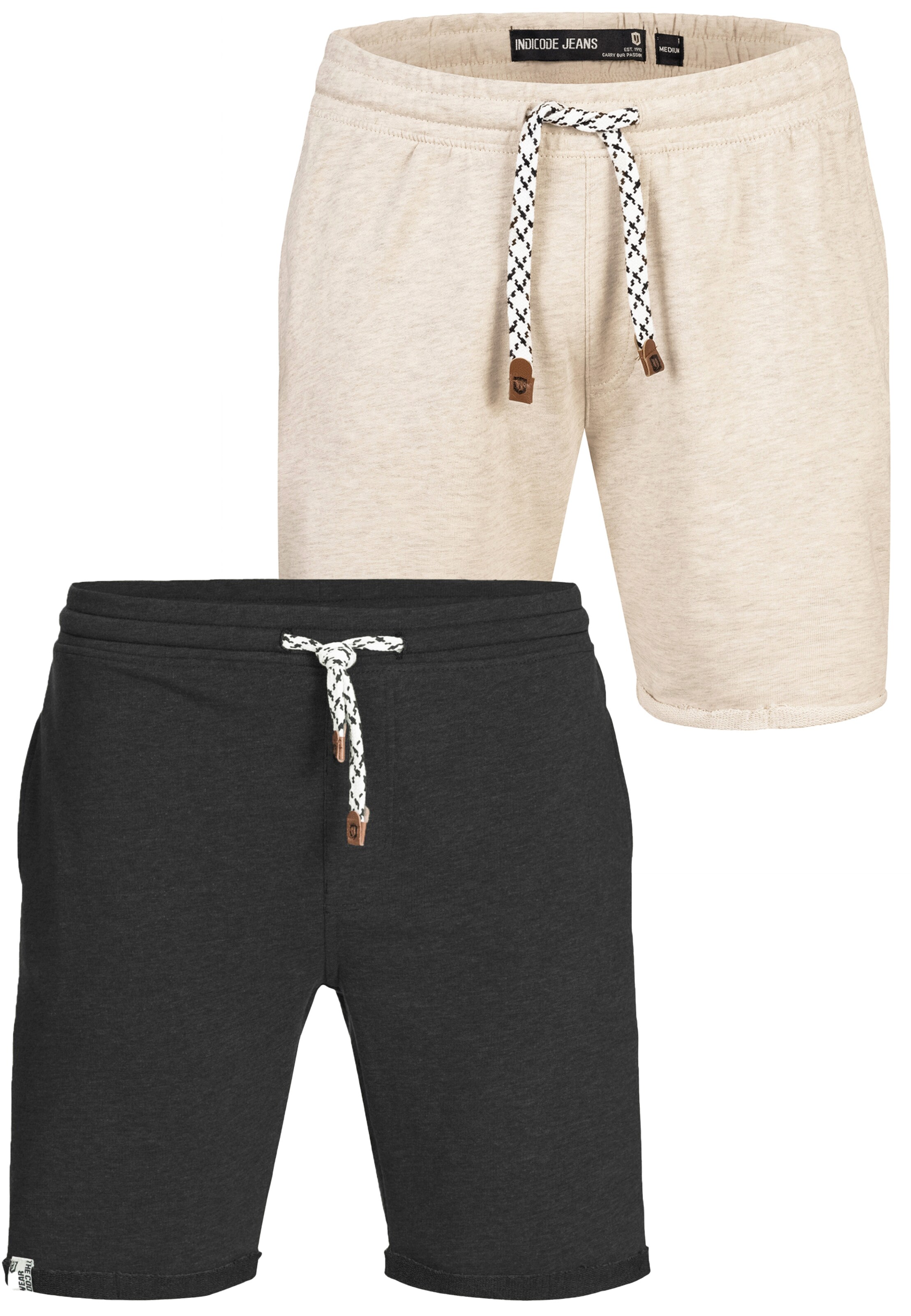 INDICODE JEANS Hose 'Eddy' in Beige: Vorderseite