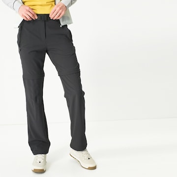 CMP Regular Outdoor Pants in Grey: front