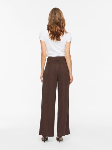 Wide leg Pantaloni con pieghe 'VIChoose' di VILA in marrone