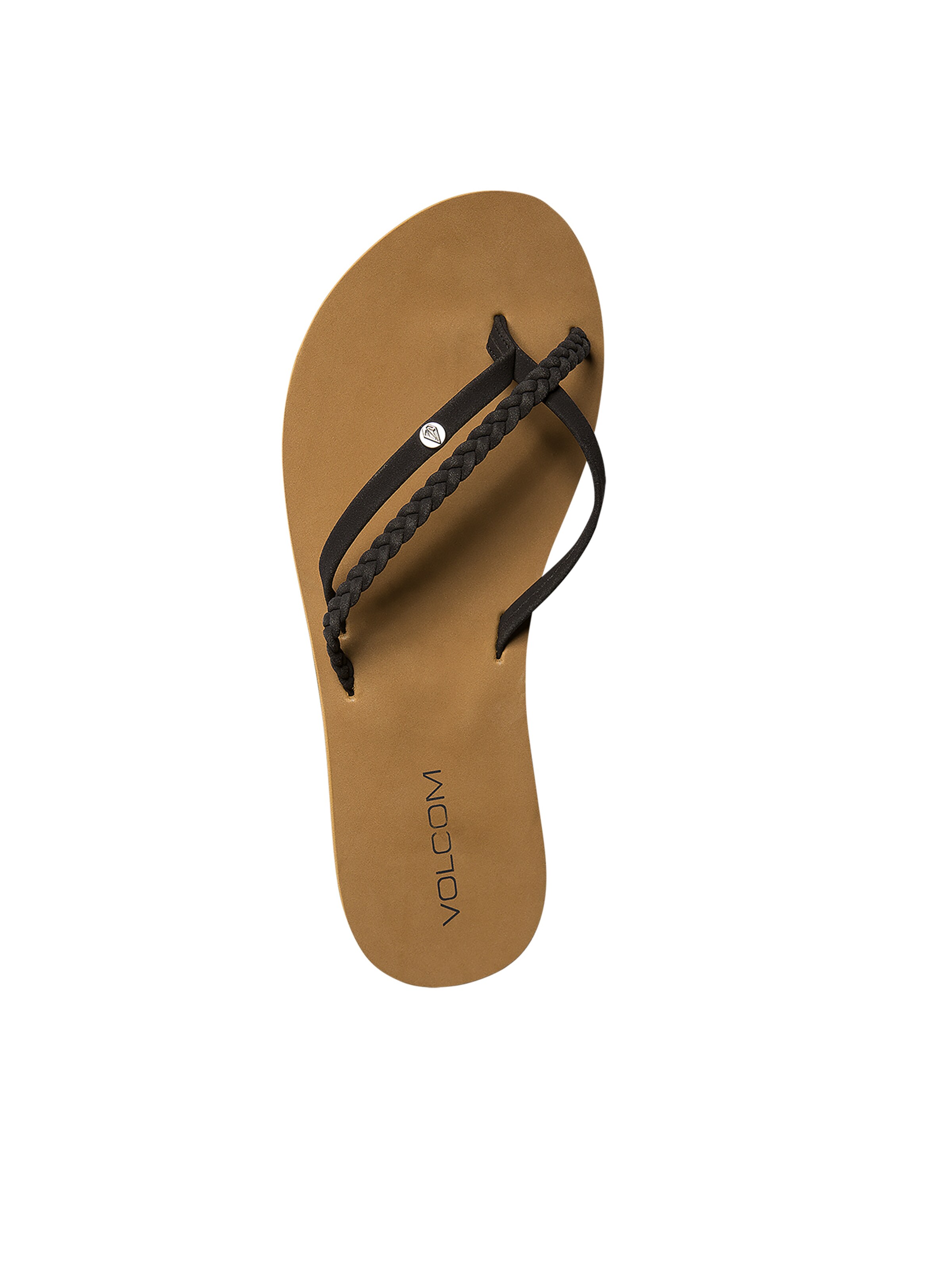 Volcom Teenslipper in Zwart