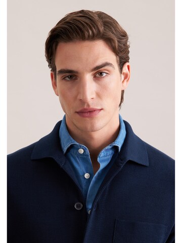 SEIDENSTICKER Strickjacke in Blau