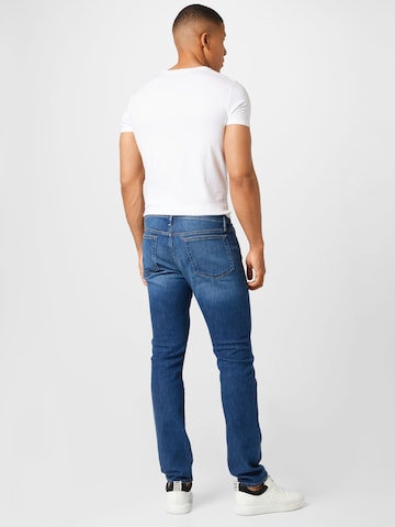 Coupe slim Jean FRAME en bleu