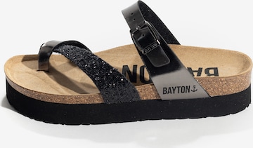 Bayton Pantoletter 'ANDROMAC' i sort: forside