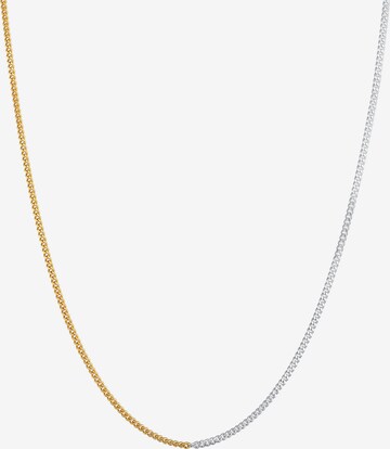 ELLI PREMIUM Halskette Basic Kette, Bi Color_Tri Color in Gold