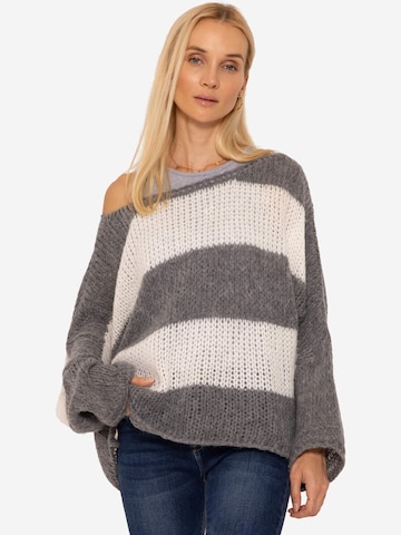 SASSYCLASSY Sweater in Grey: front
