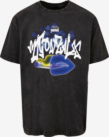 T-shirt 'Kiss' MJ Gonzales en noir : devant