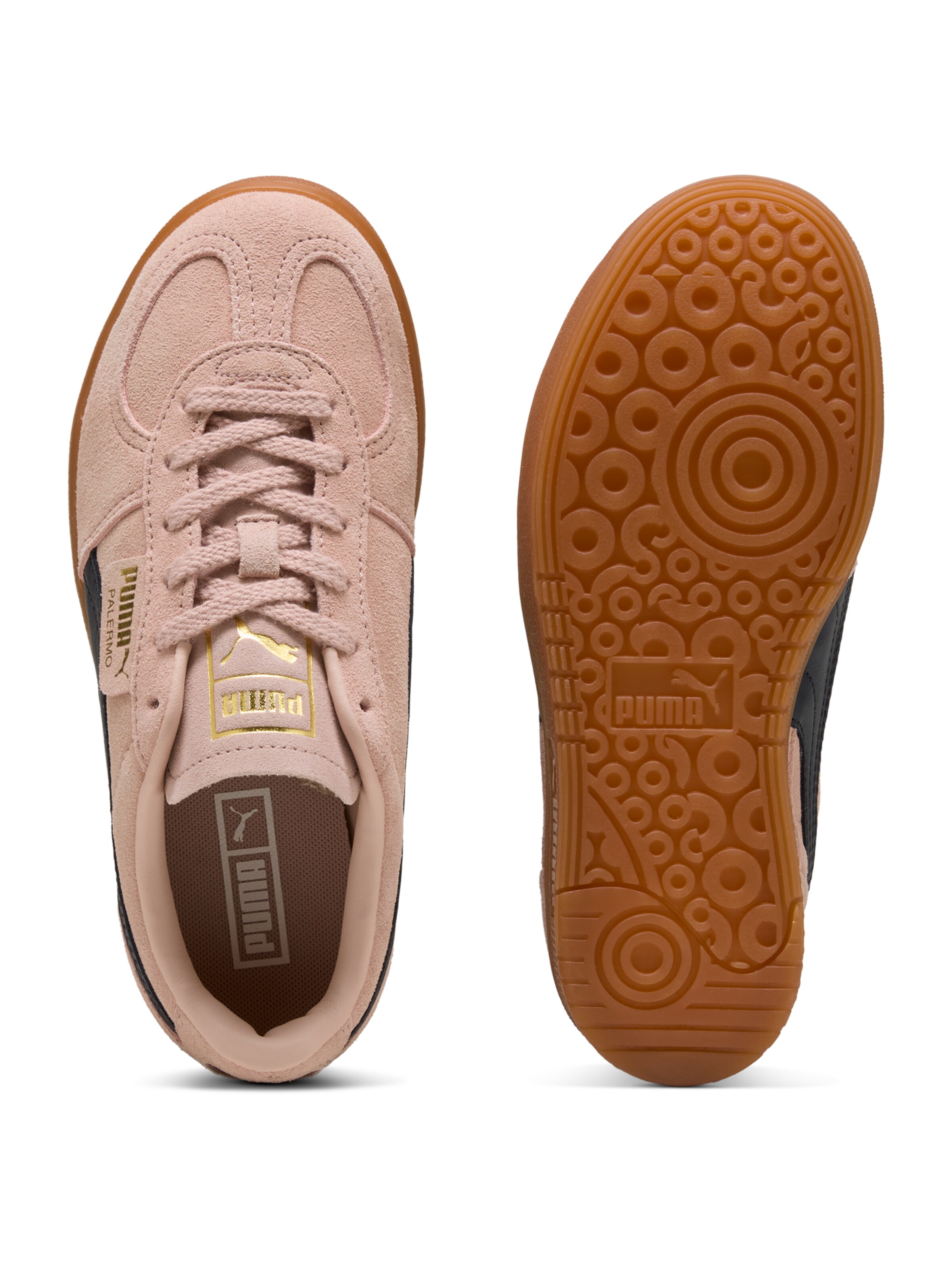 PUMA Rövid szárú sportcipők 'Palermo Elevata' - rózsaszín