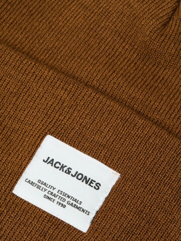 ruda JACK & JONES Megzta kepurė 'JACLONG'