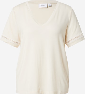 VILA Shirt 'VIMARLIS' in Beige: front