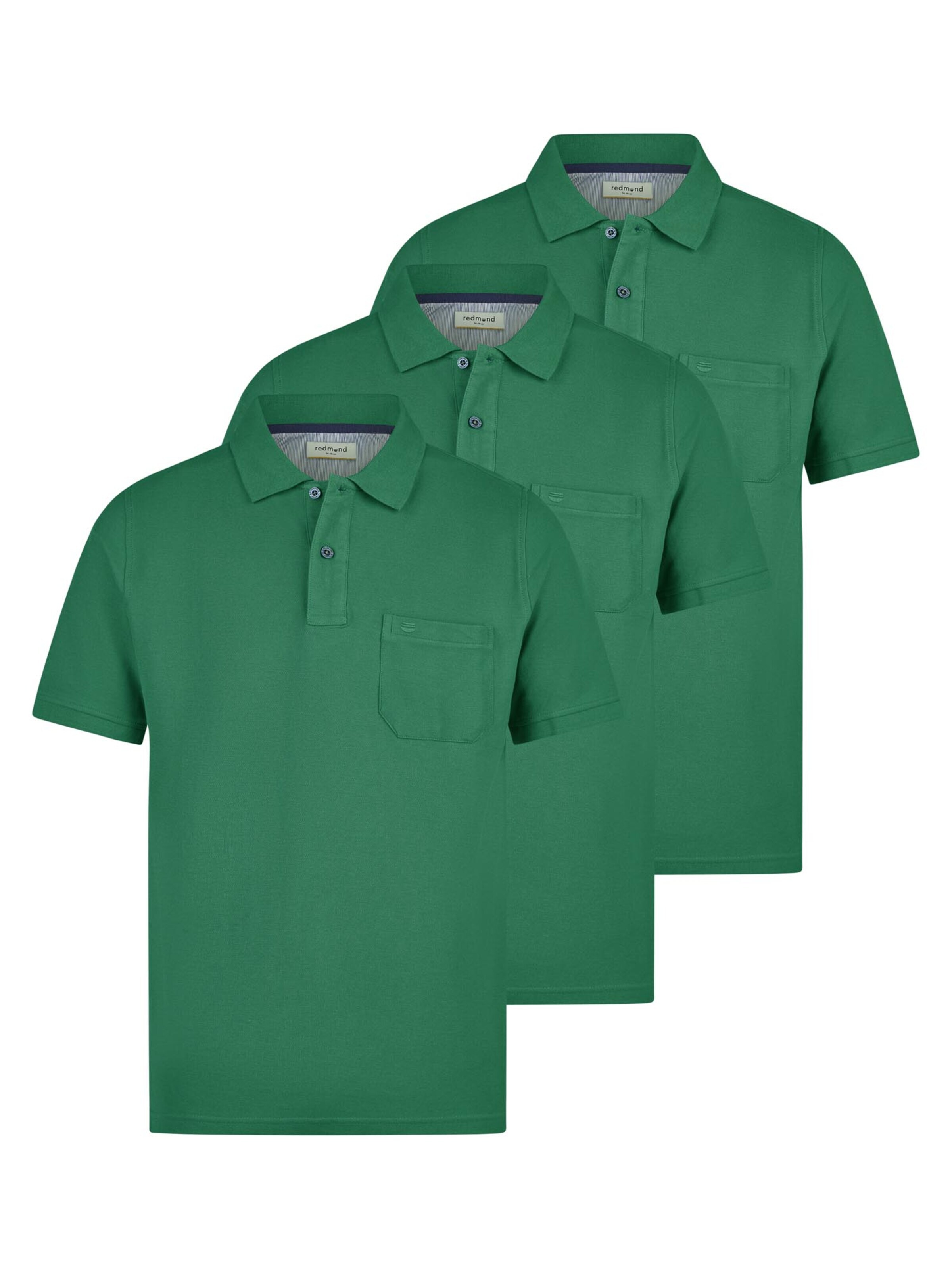 redmond Shirt 'Basic' in Green: front