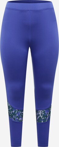 Reebok Skinny Sportbroek in Lila: voorkant