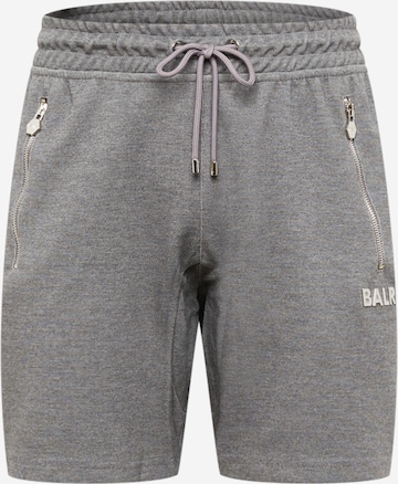 Regular Pantaloni de la BALR. pe gri: față