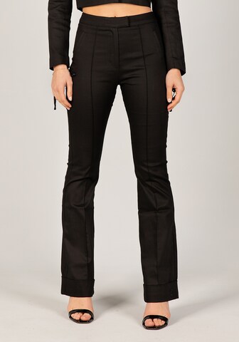 C by Stories Flared Pants 'Lola' in Black: front