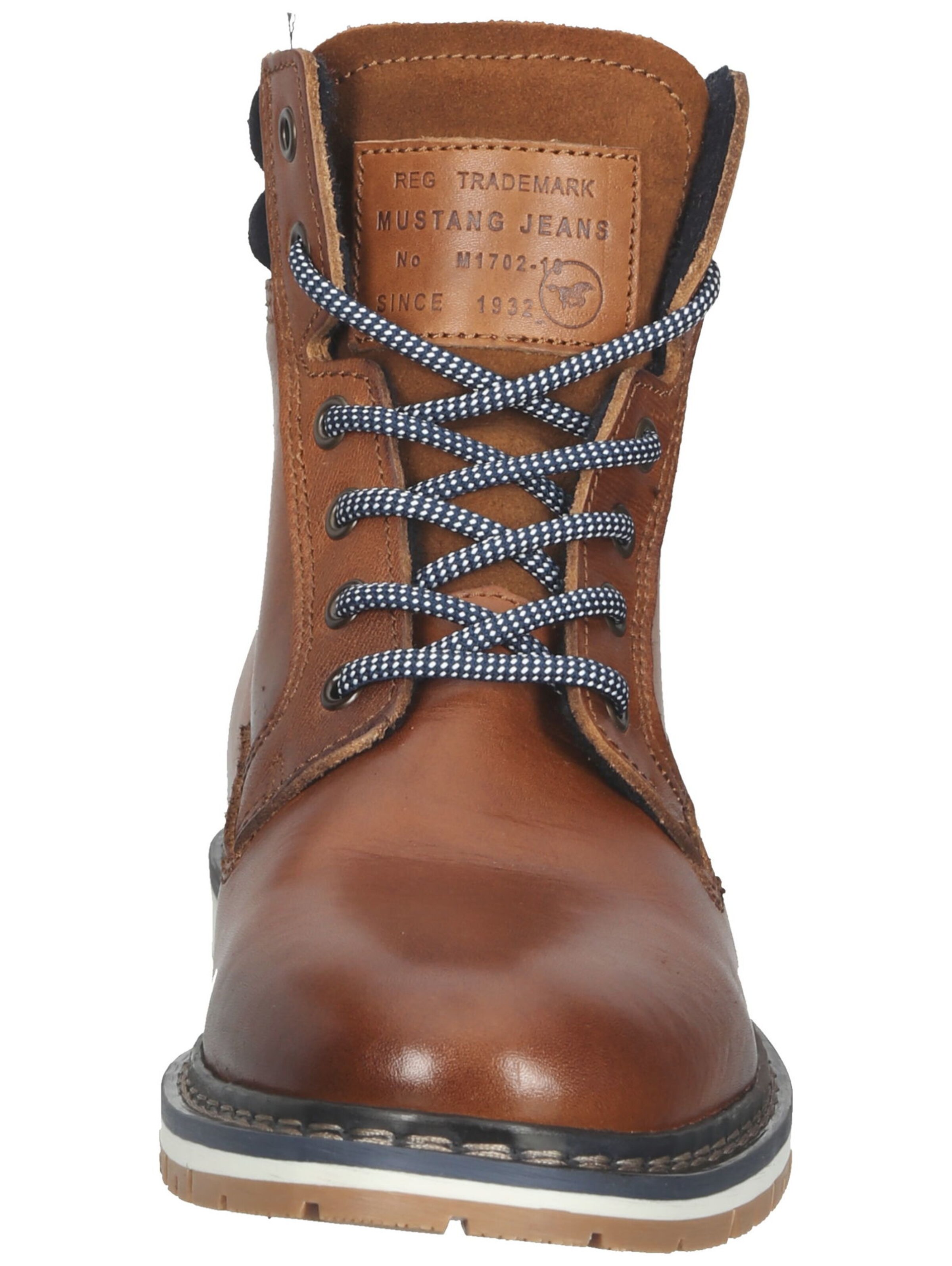 MUSTANG Veterboots in Bruin