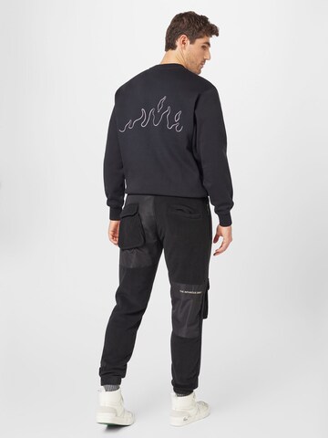 Grimey Tapered Cargo Pants in Black