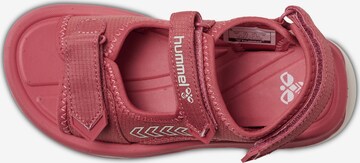 Hummel - Zapatos abiertos 'Zori' en rojo