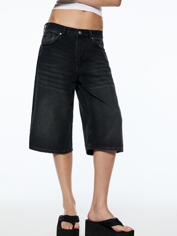 Loosefit Jean Pull&Bear en noir
