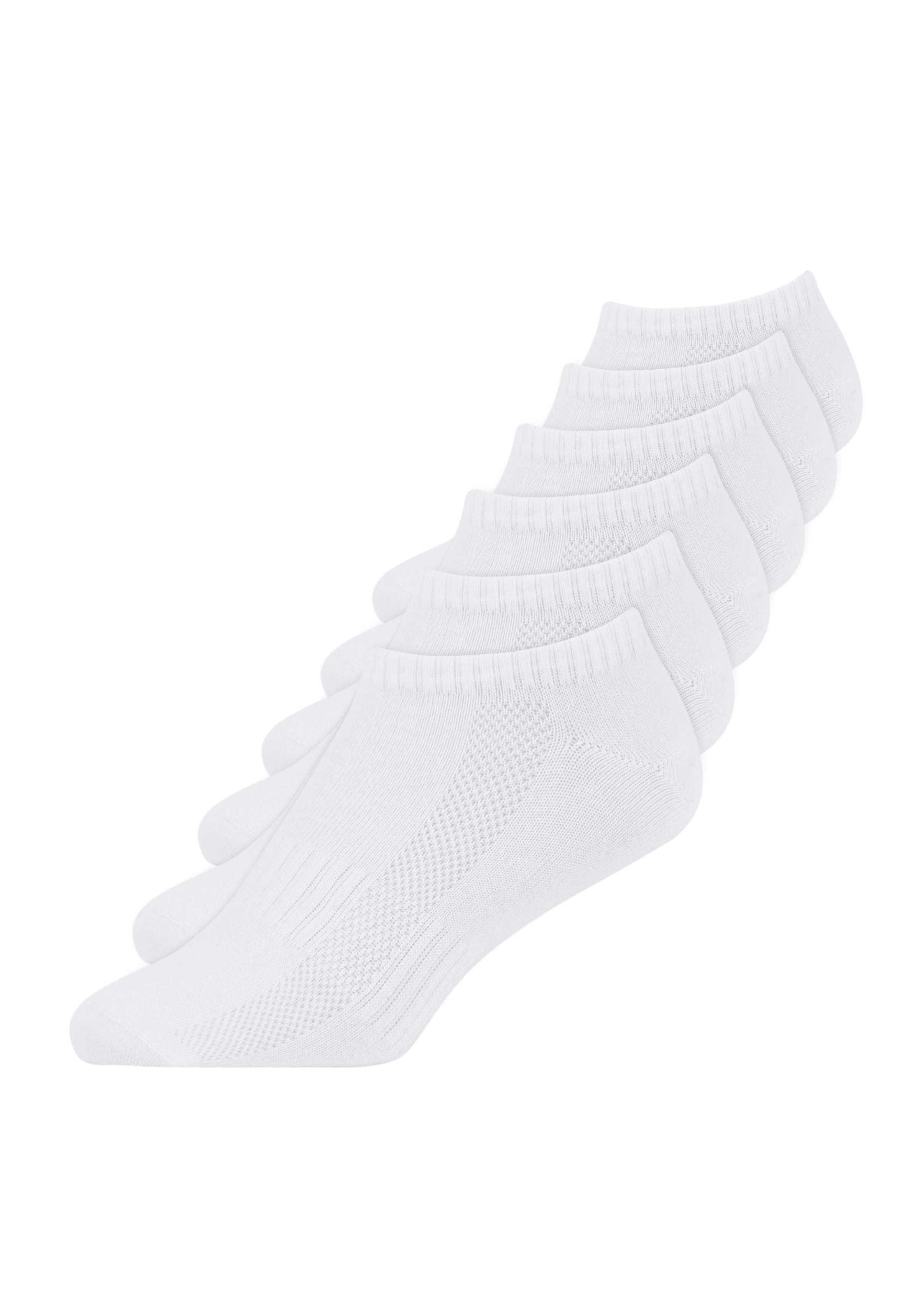 SNOCKS Socks in White: front