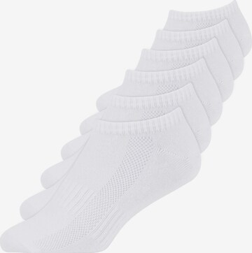 SNOCKS Socks in White: front